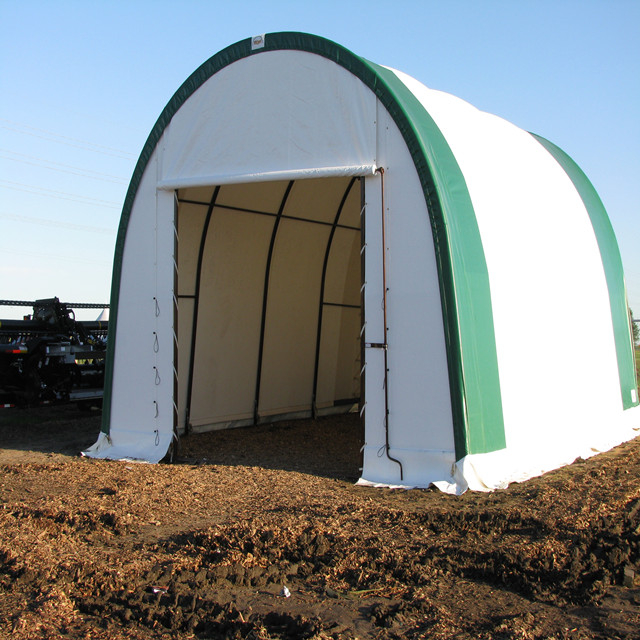 Tenda de abrigo de armazenamento de edifícios de tecido portátil